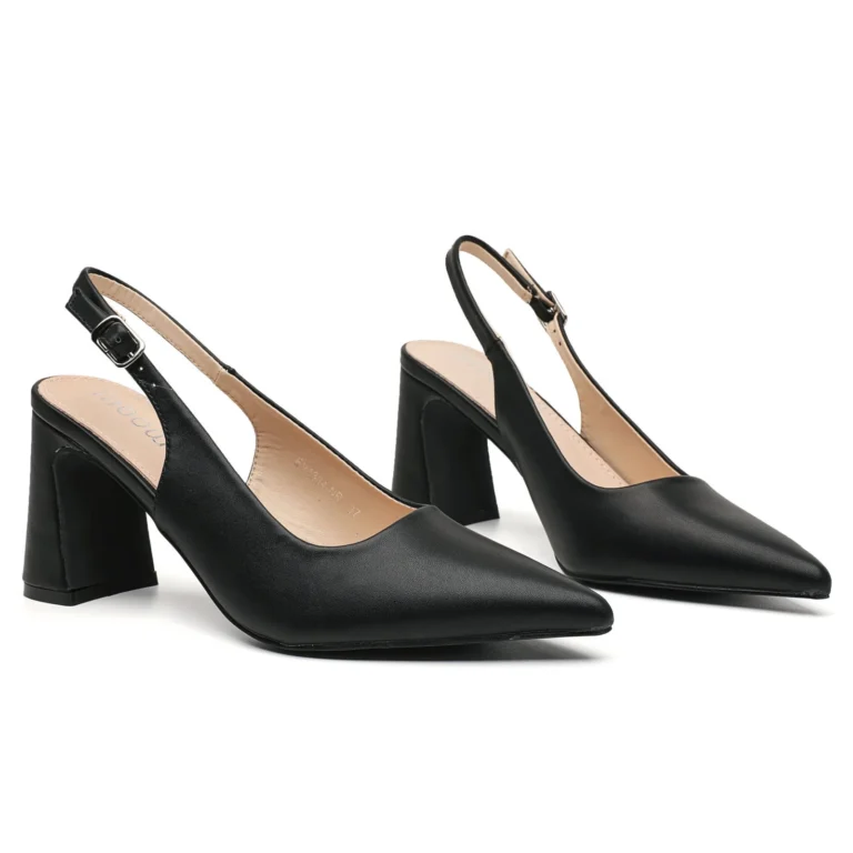 R383- Escarpins MOOW mat - noir - 41