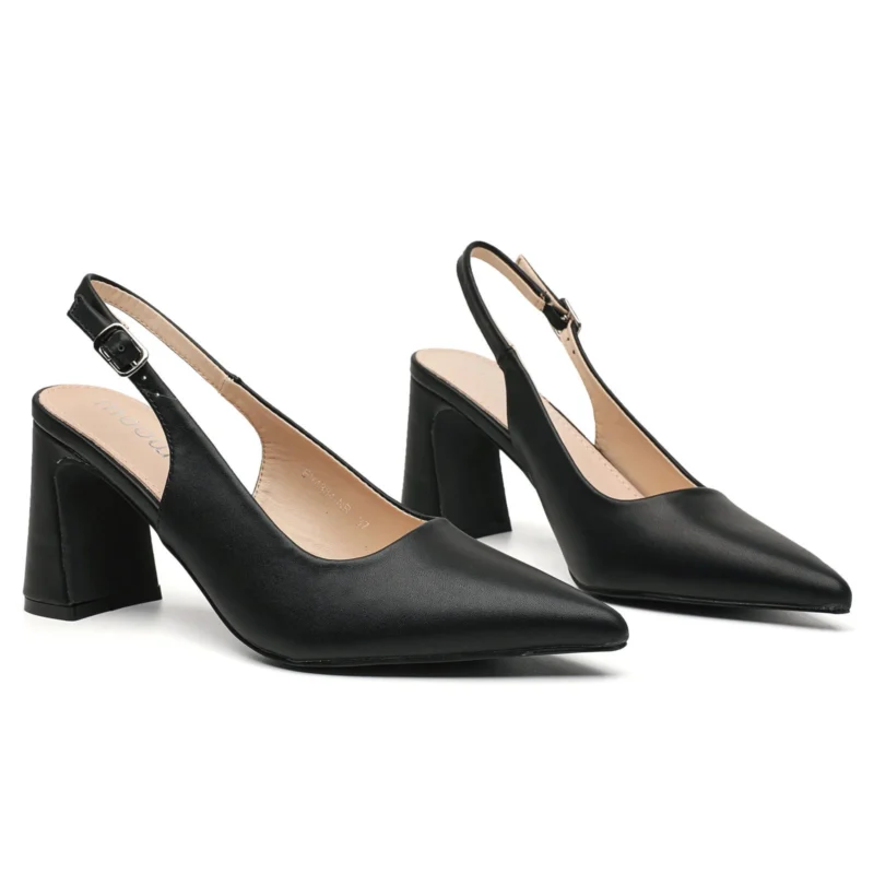 R462- Escarpins MOOW mat - noir - 41