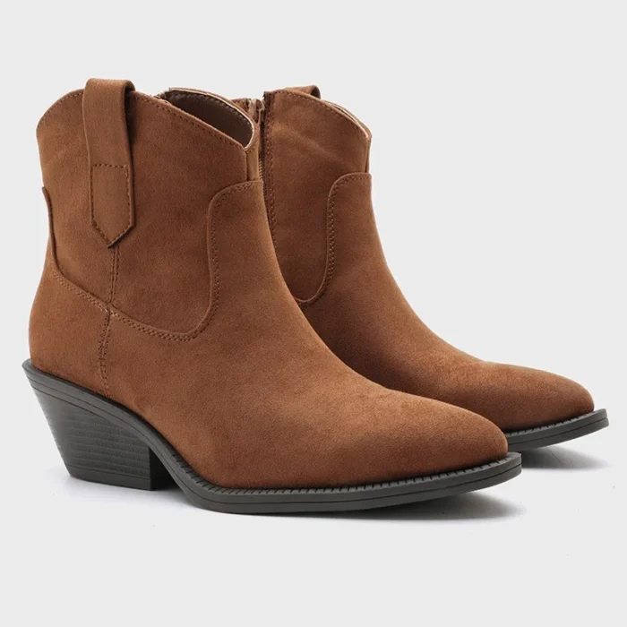 R442- Bottines basses Moow - camel - 41
