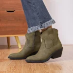 R442- Bottines basses Moow - kaki - 41