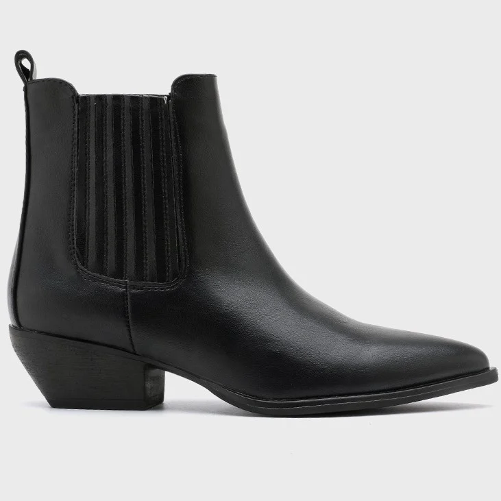 R386- Santiags Basses MOOW - noir - 41