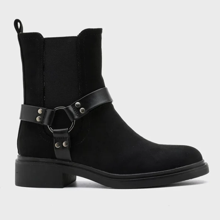 R385- Bottines motardes MOOW - noir - 41