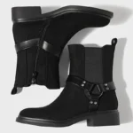 R385- Bottines motardes MOOW - noir - 41