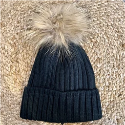 X880 - Bonnet mailles - noir - sans-taille