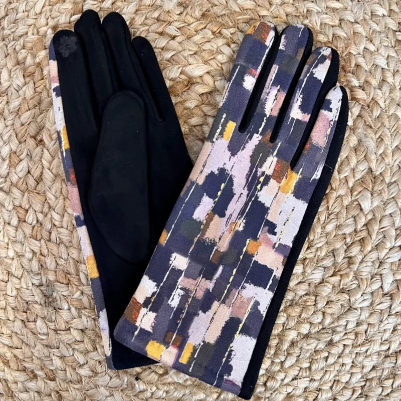 W800 - Gants graphiques - noir - sans-taille