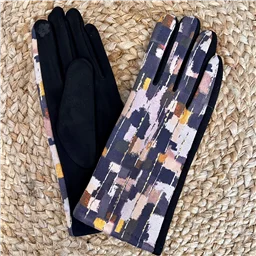 W800 - Gants graphiques - noir - sans-taille