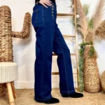 M905 - Jean Wide (T36-T44) - denim-fonce - 44