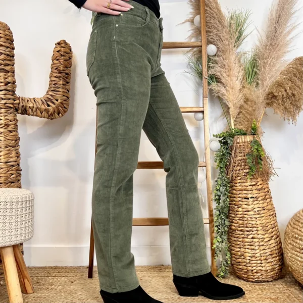 W129- Jean Droite Voggo (T36-T44) - kaki - 44