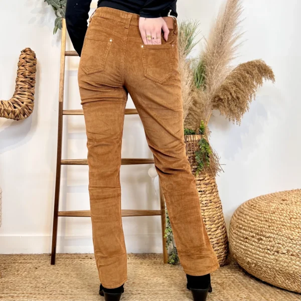 W129- Jean Droite Voggo (T36-T44) - camel - 44