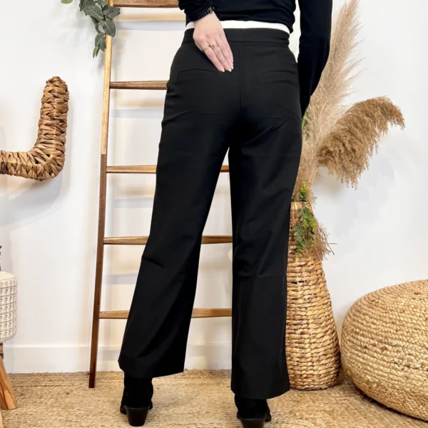 M800 - Pantalon avec bande blanche (T36-T40) - noir - 40