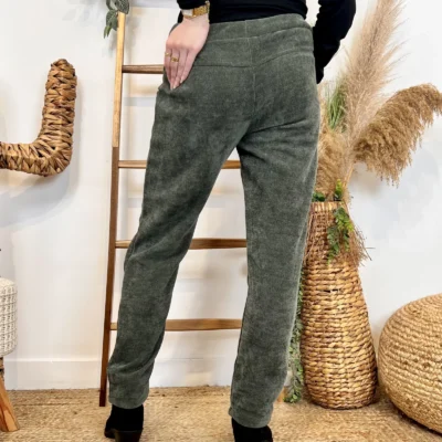 M895 - Pantalon Velours côtelé (TU) - kaki - taille-unique-grande-taille