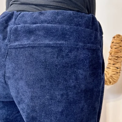 M895 - Pantalon Velours côtelé (TU) - marine - taille-unique-grande-taille