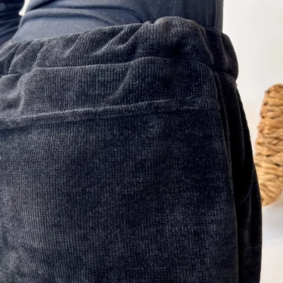 M895 - Pantalon Velours côtelé (TU) - noir - taille-unique-grande-taille