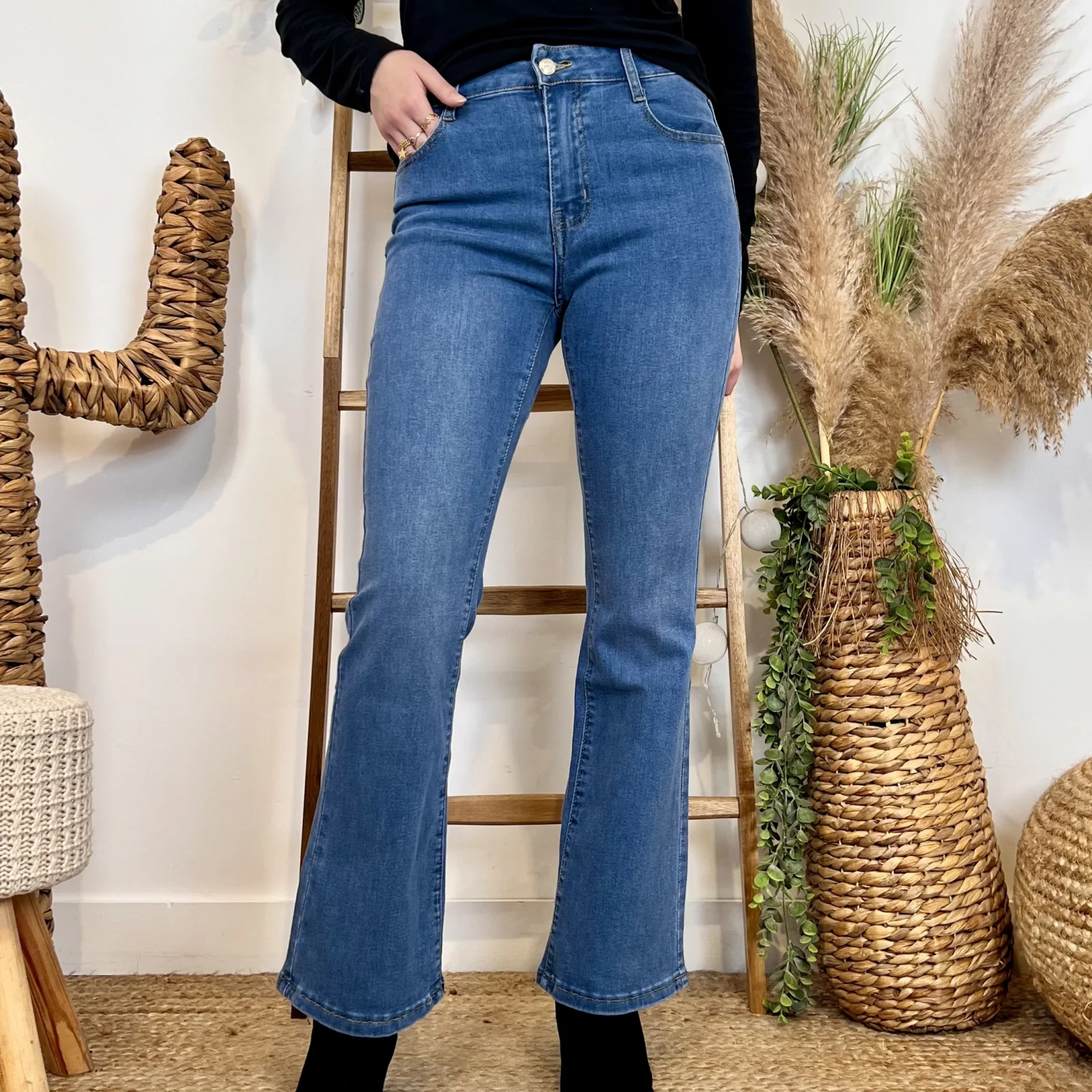 M890 - Jean Bootcut (T36-T44) - denim - 44