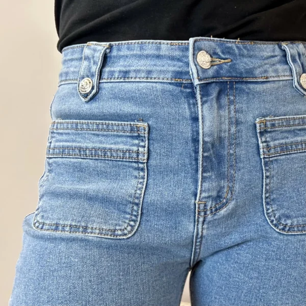 W136 - Jean Bootcut (T36-T44) - denim - 44