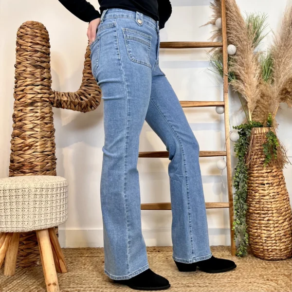 W136 - Jean Bootcut (T36-T44) - denim - 44