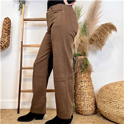 M840 - Jean Wide (T36-T44) - marron - 44