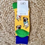 V280 - Chaussettes à motifs - bleu-royal-bullbug - sans-taille