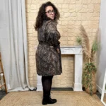 Robe léopard (T40-T48) - marron - 48