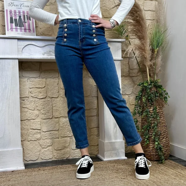 K900 - Jean Mom (T36-T44) - denim - 44