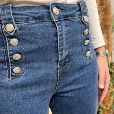 K900 - Jean Mom (T36-T44) - denim - 44