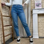 K898 - Jean mom (T36-T44) - denim - 44