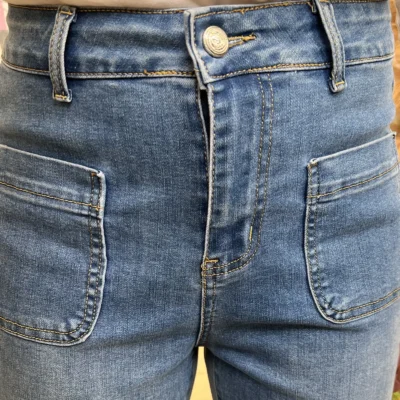 K898 - Jean mom (T36-T44) - denim - 44