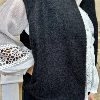 I810 - Gilet sans manches (TU) - noir - taille-unique