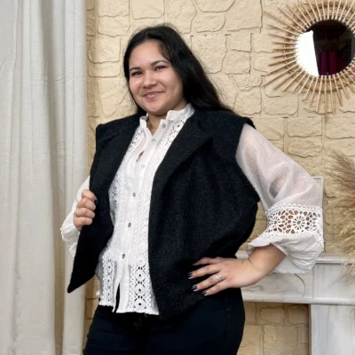 I810 - Gilet sans manches (TU) - noir - taille-unique