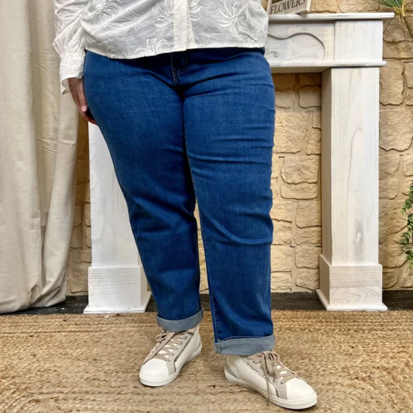 K850 - Jean Mom (T45-T50) - denim - 50