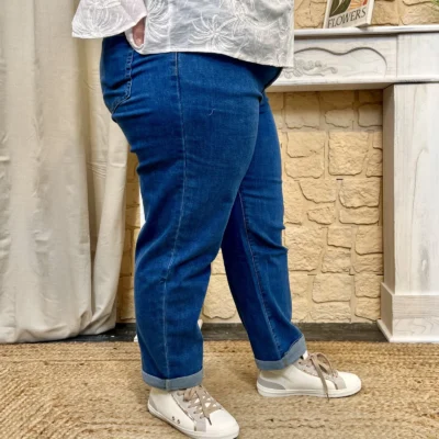 K850 - Jean Mom (T45-T50) - denim - 50