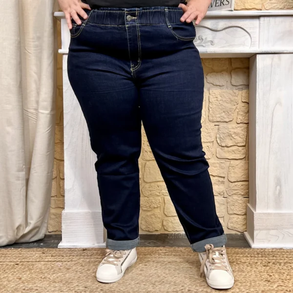 K855 - Jean Mom (T42-T50) - brut - 50