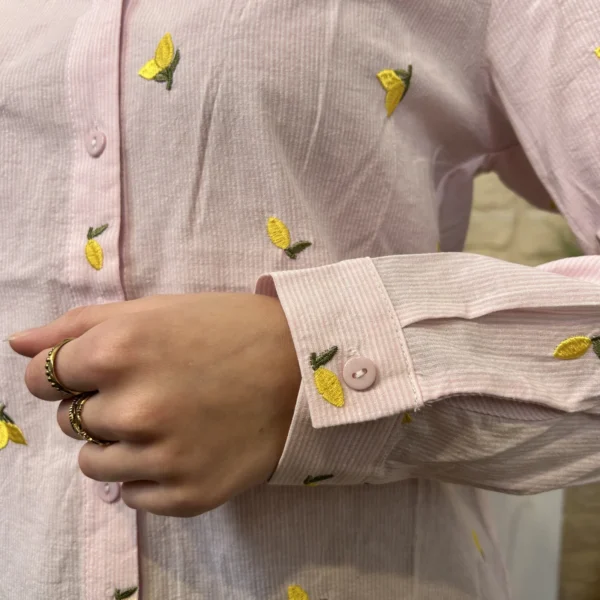 I805 - Chemise Citron (T36-T38) - rose - 38