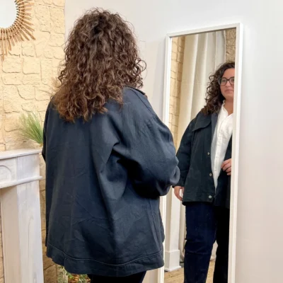 J760 - Veste colorée (GT) - noir - taille-unique-grande-taille