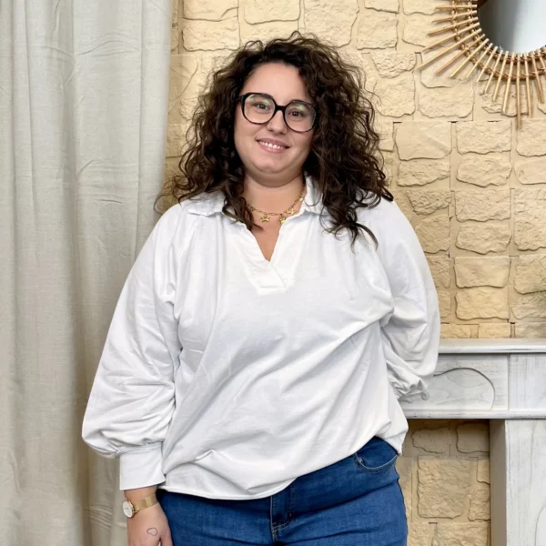 J797 - Sweat uni (GT) - blanc - taille-unique-grande-taille
