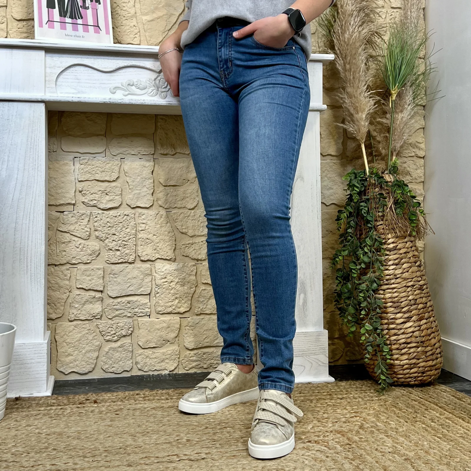 K840 Jean Slim Voggo (T36-T44) - denim - 50