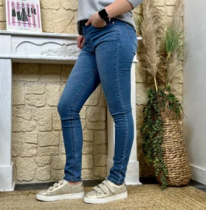 K840 - Jean Slim Voggo (T36-T44) - denim - 50