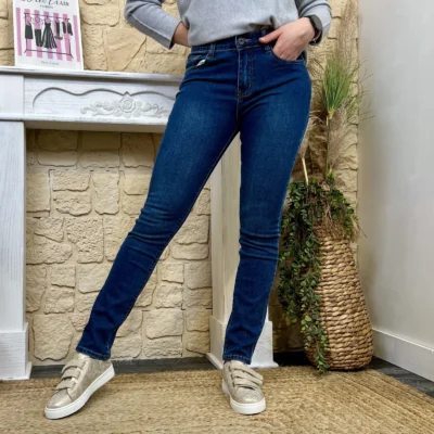 K851- Jean Slim (T36-T44) - denim - 44