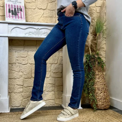 K851- Jean Slim (T36-T44) - denim - 44