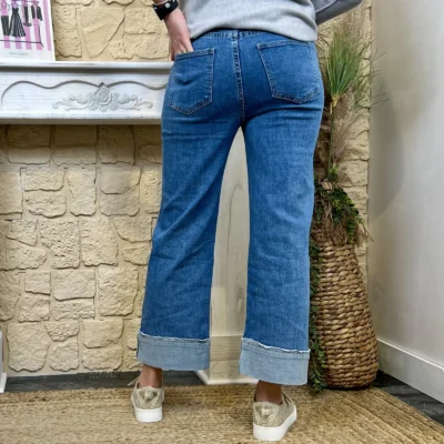 K830 - Jean Revers (T36-T44) - denim - 44