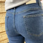 K818 - Jean 7/8ème (T36-T44) - denim - 44
