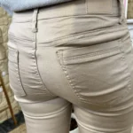 Jean 7/8ème femme VOGGO T36 T44 - taupe - 44
