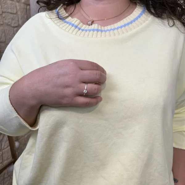 J369- Sweat (GT) - jaune - taille-unique-grande-taille