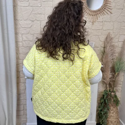 J754 - Gilet matelassé (GT) - jaune - taille-unique-grande-taille