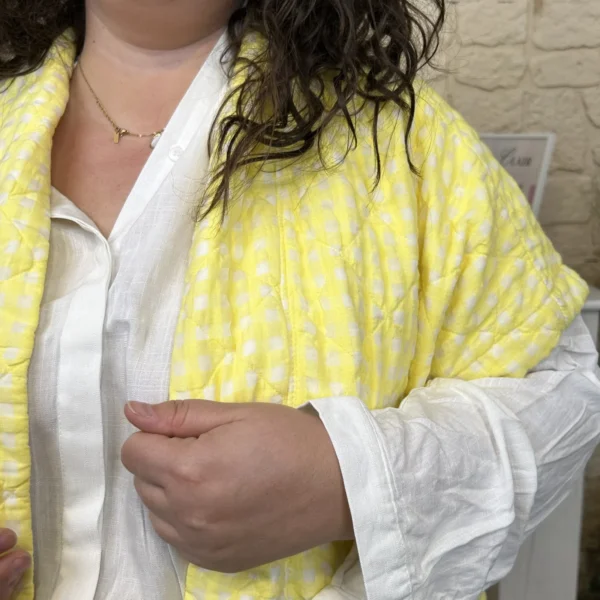 J754 - Gilet matelassé (GT) - jaune - taille-unique-grande-taille