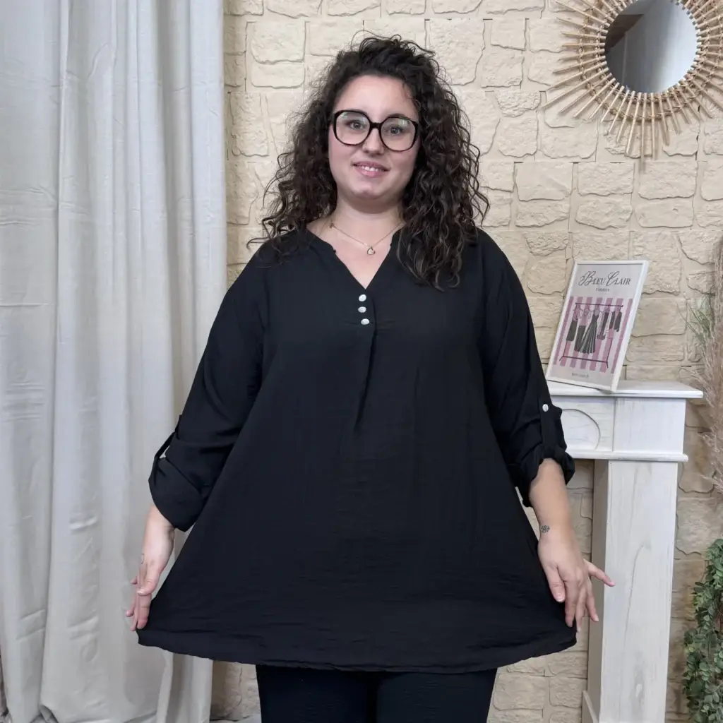 J819 - Blouse uni (GT)