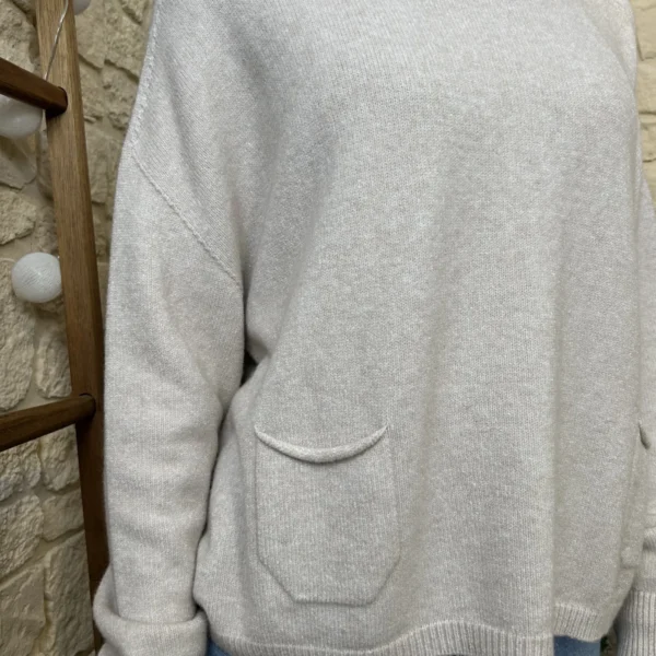 I790 - Pull léger (TU) - beige - taille-unique