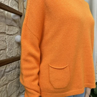 I790 - Pull léger (TU) - orange - taille-unique