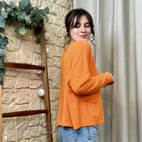 I790 - Pull léger (TU) - orange - taille-unique