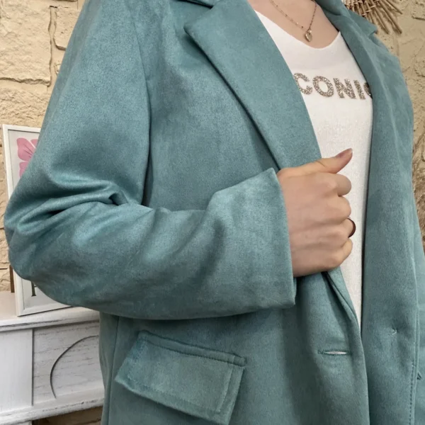 I793 - Veste blazer (TU) - vert - taille-unique